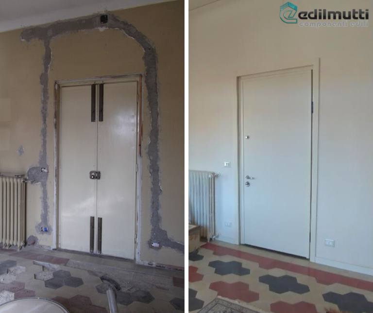 Installazione porta blindata Acqui Terme (interno)