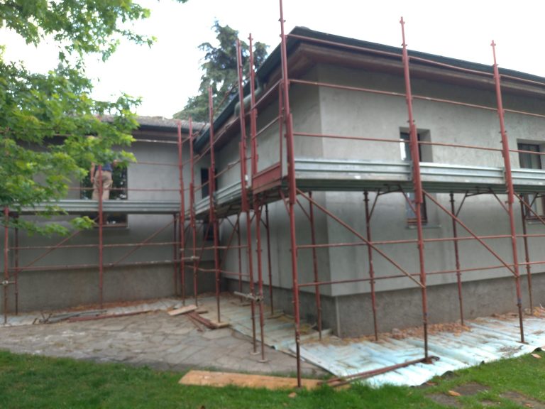 Cantiere per isolamento abitazione – Alessandria