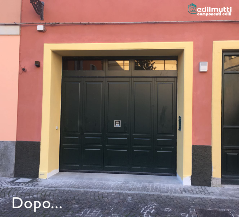 Posa serramenti porta basculante a Novi Ligure